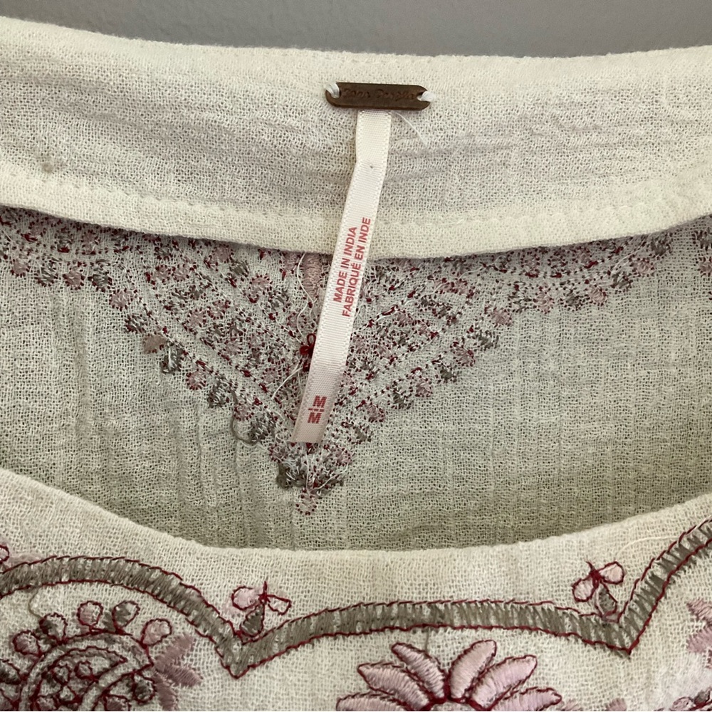 Free People cropped blouse - Picture 4 of 9